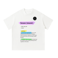 'House (Music)' Definition Unisex Oversized Tee