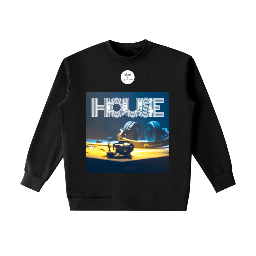 House 'Headphones' Unisex Crewneck Sweatshirt