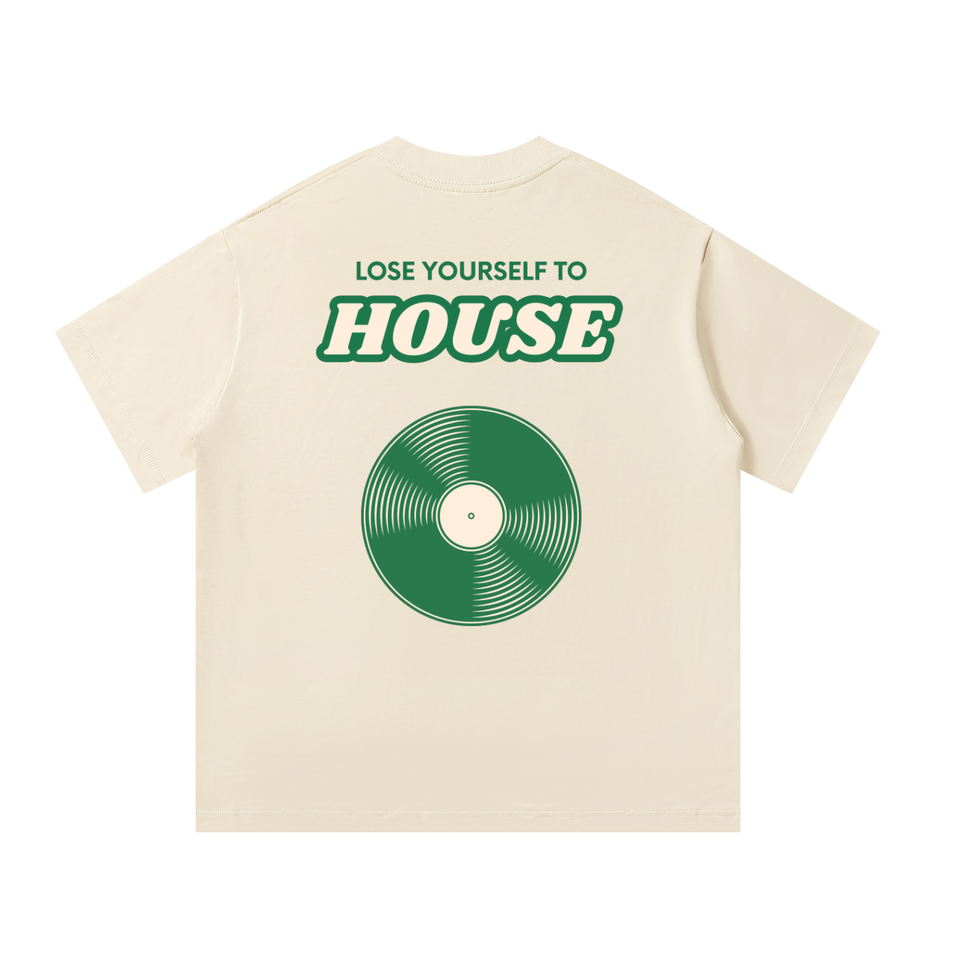 'Lose Yourself To House' Unisex Oversized Tee