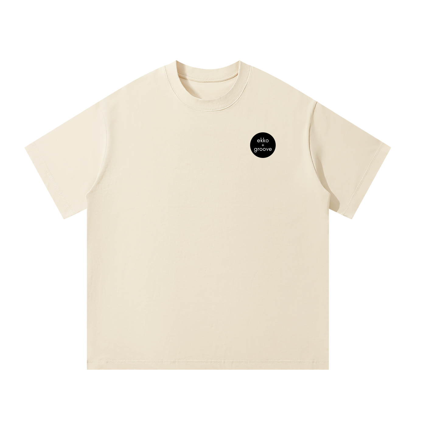 'Born Under The Mirrorball' Unisex Oversized Tee [Rear Print]