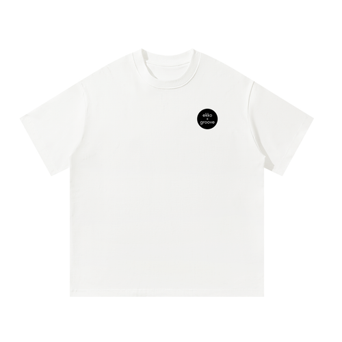 'House (Music)' Definition Unisex Oversized Tee [Rear Print]