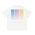 'One More Time' / Daft Punk Inspired Unisex Oversized Tee [Rear Print]