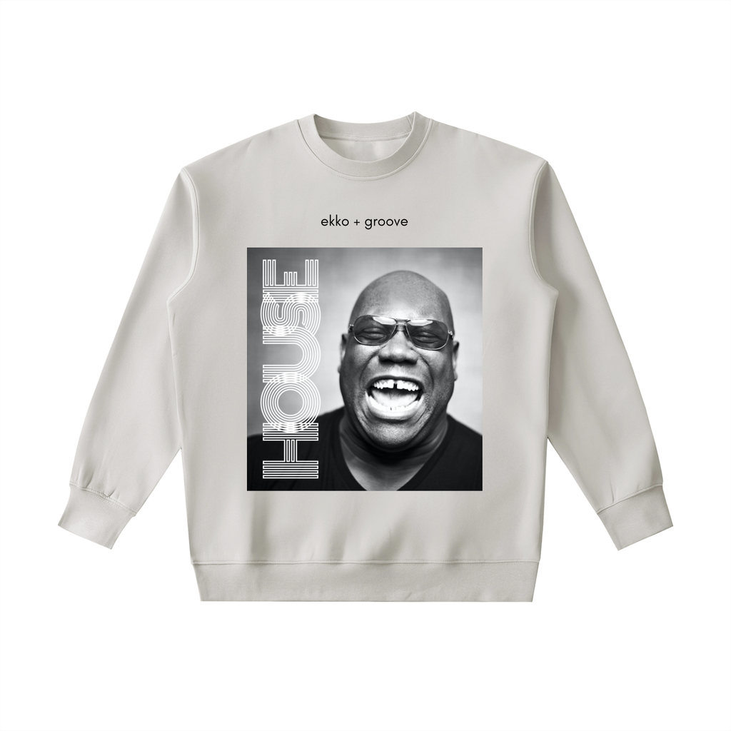 Carl Cox Inspired Unisex Crewneck Sweatshirt [Front Print]