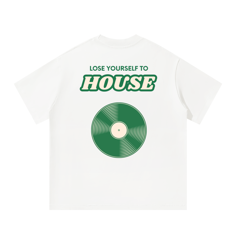 'Lose Yourself To House' Unisex Oversized Tee