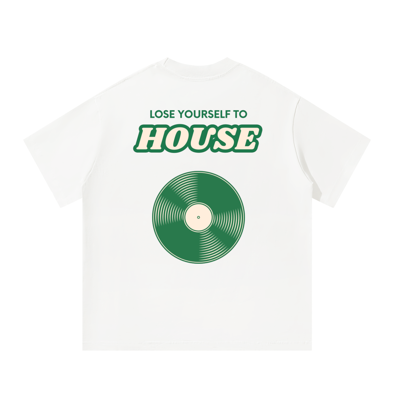 'Lose Yourself To House' Unisex Oversized Tee