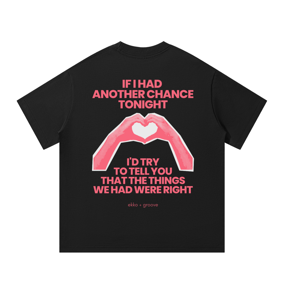 Another Chance / Roger Sanchez Inspired Oversized Unisex Tee [Rear Print]