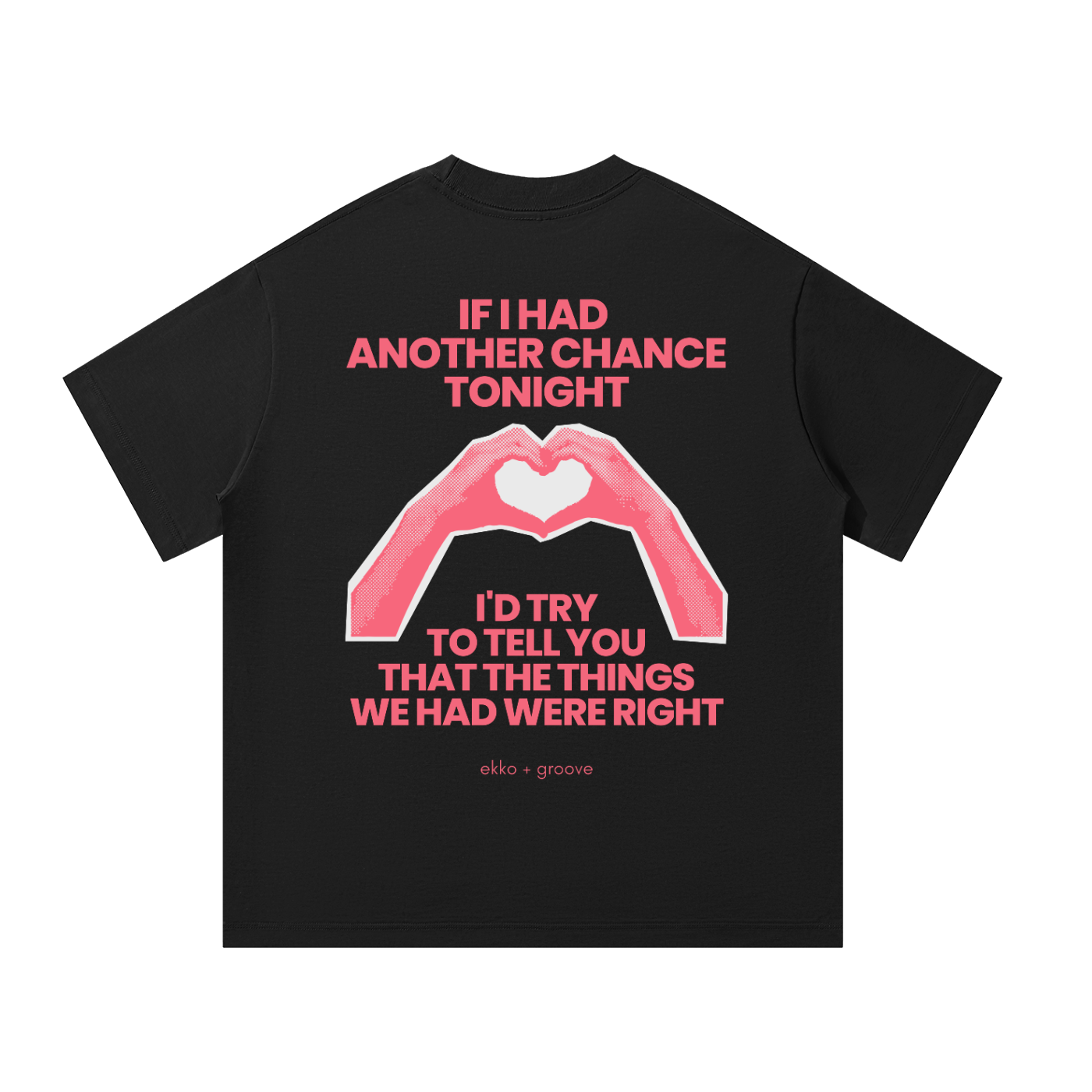 Another Chance / Roger Sanchez Inspired Oversized Unisex Tee [Rear Print]