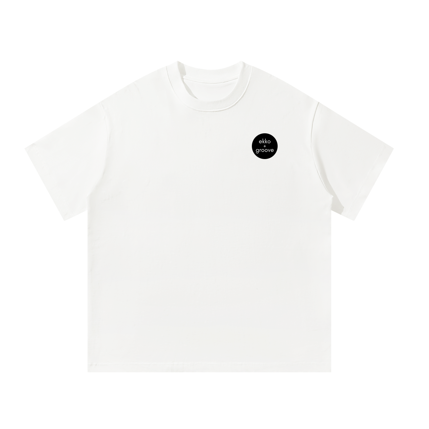 'Born Under The Mirrorball' Unisex Oversized Tee [Rear Print]